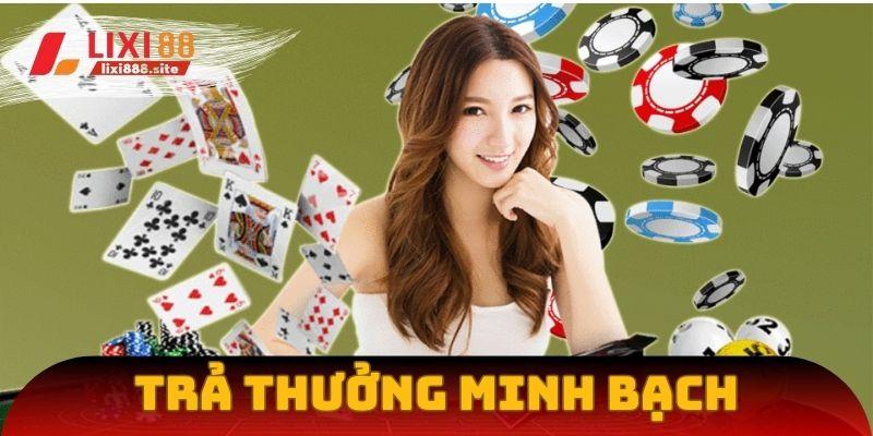 Sảnh game trả thưởng minh bạch