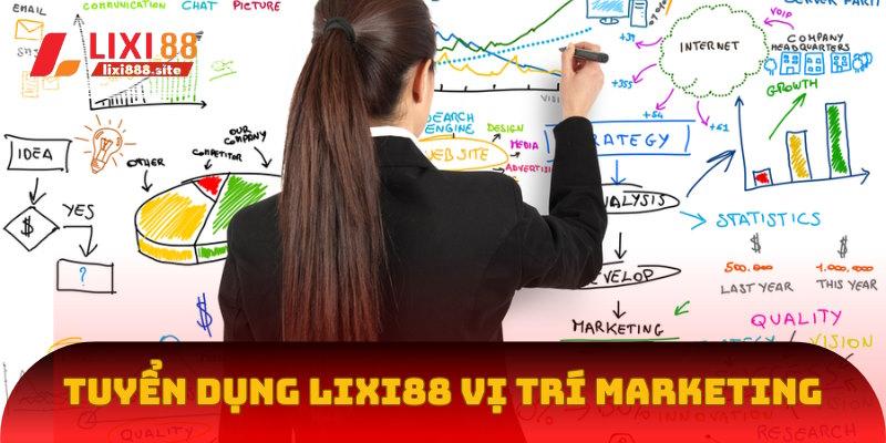 Tuyển dụng Lixi88 vị trí marketing